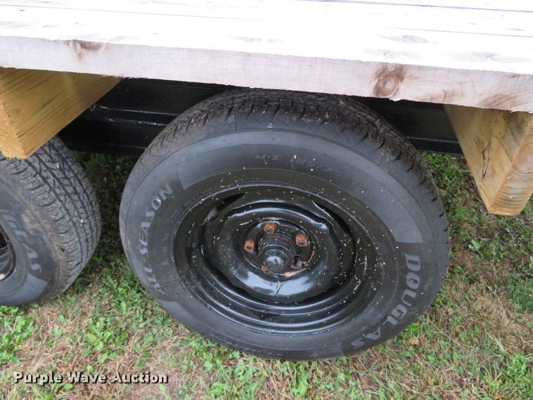 image for item DN7764 Shop built hay bale wagon