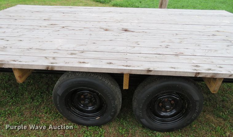 image for item DN7764 Shop built hay bale wagon