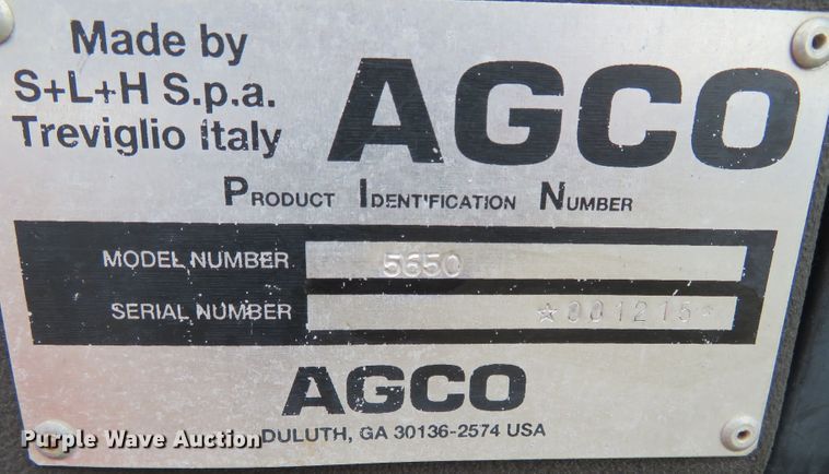 image for item DN7770 1993 AGCO Allis 5650  tractor