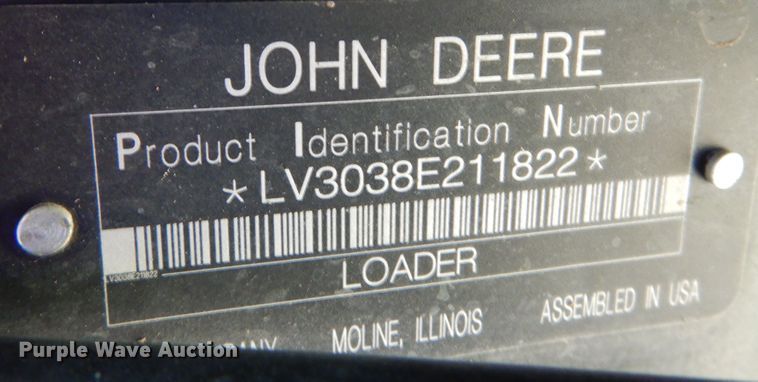 image for item DN8786 2010 John Deere 3038E  MFWD tractor
