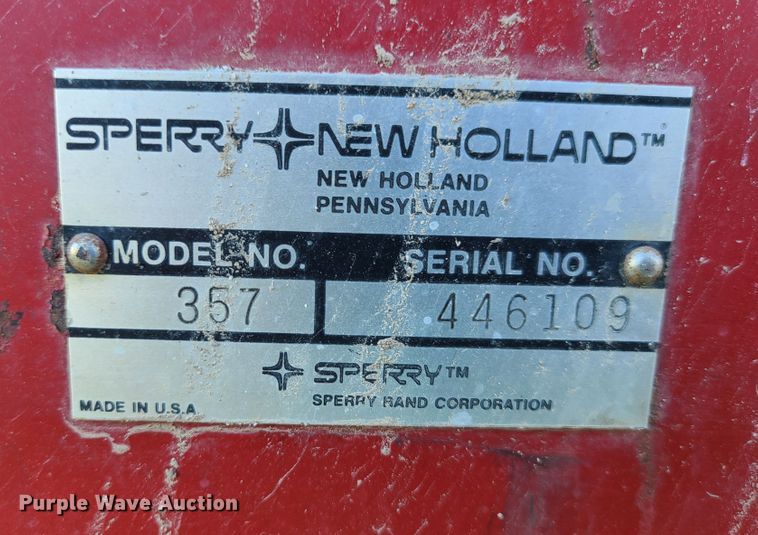 image for item EZ9179 New Holland 357  feed grinder/mixer