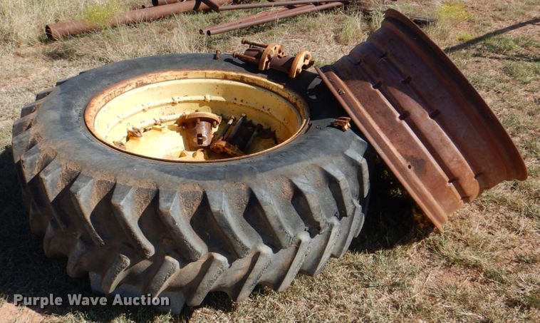 image for item FW9317 (2) John Deere wheels