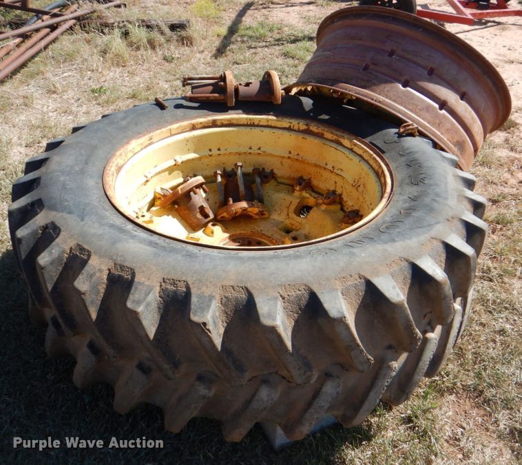 image for item FW9317 (2) John Deere wheels