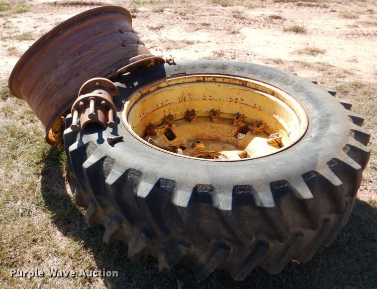 image for item FW9317 (2) John Deere wheels