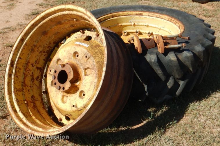 image for item FW9317 (2) John Deere wheels