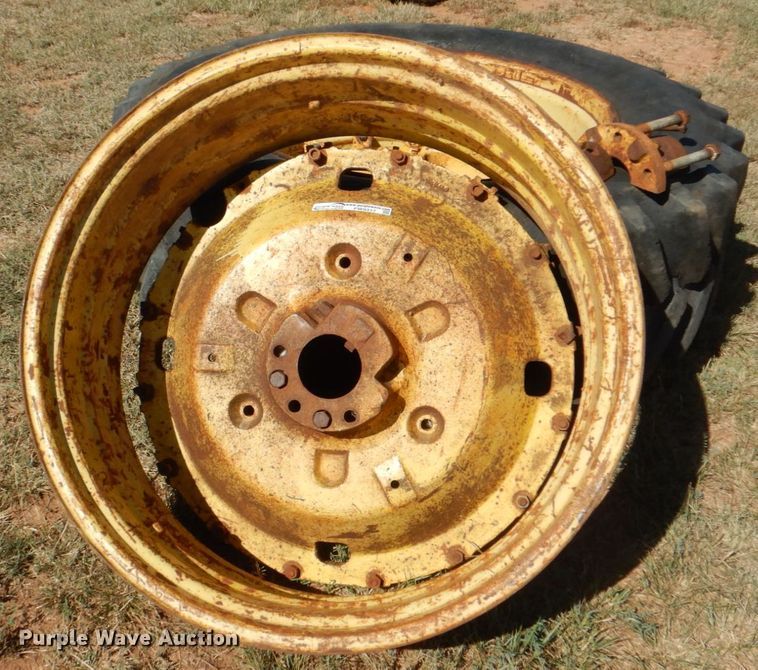 image for item FW9317 (2) John Deere wheels