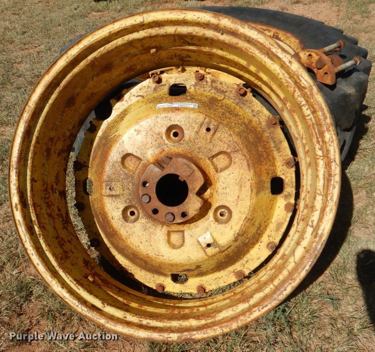 image for item FW9317 (2) John Deere wheels