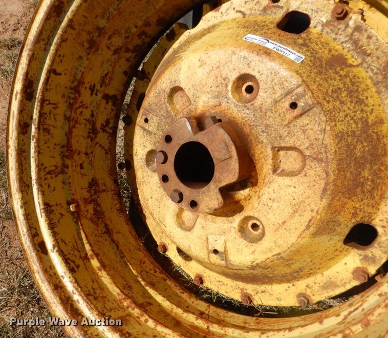 image for item FW9317 (2) John Deere wheels