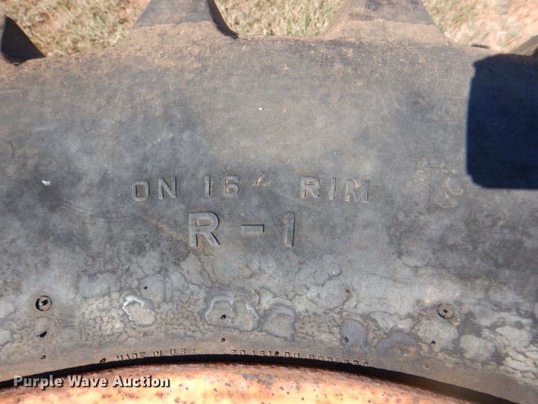 image for item FW9317 (2) John Deere wheels