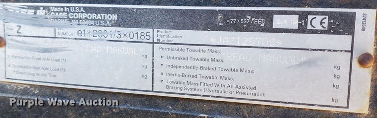 image for item GK9971 2004 Case MX230  MFWD tractor