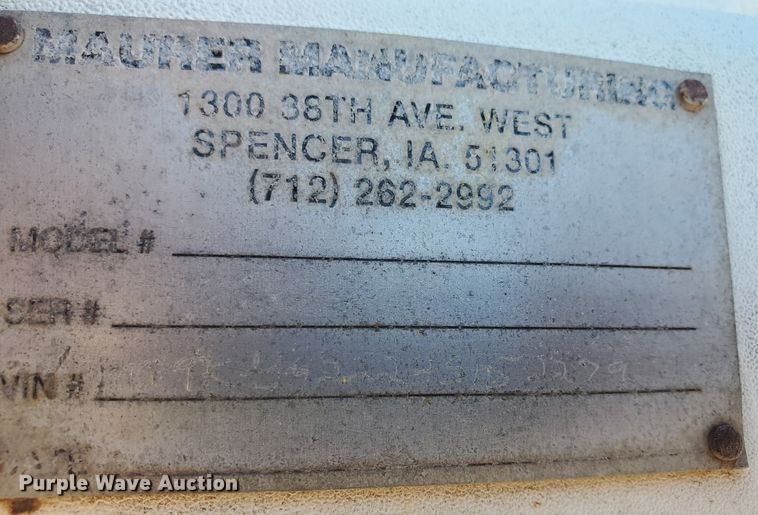 image for item GK9973 2004 Maurer  grain trailer