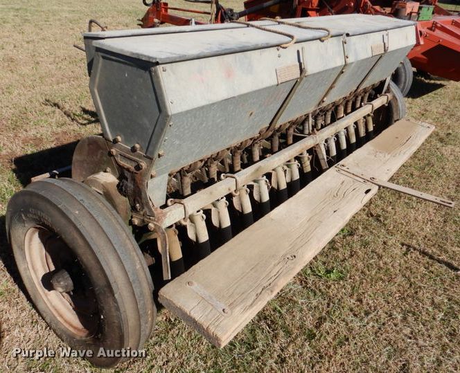 image for item IH9011 John Deere Van Brunt  grain drill