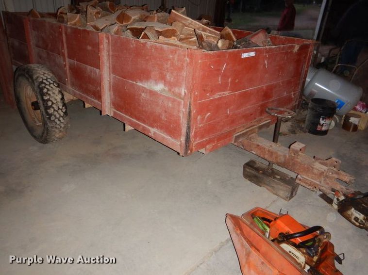 image for item IH9031 Shop built utility trailer