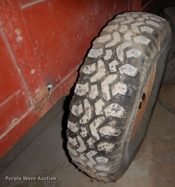 image for item IH9031 Shop built utility trailer