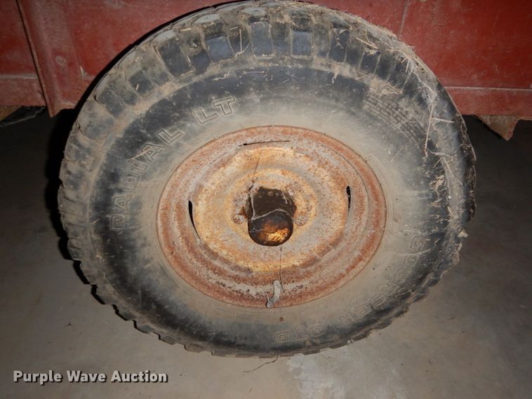 image for item IH9031 Shop built utility trailer