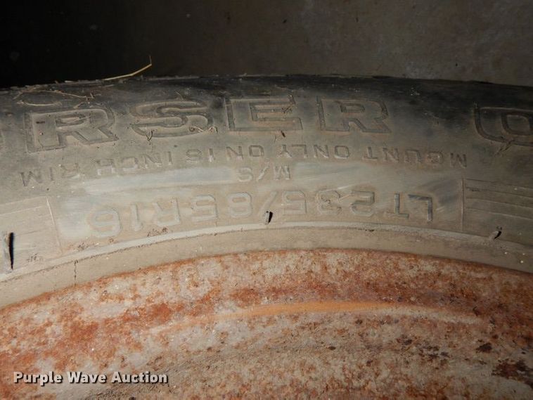 image for item IH9031 Shop built utility trailer