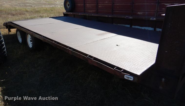 image for item IV9751 1981  shop built equipment trailer