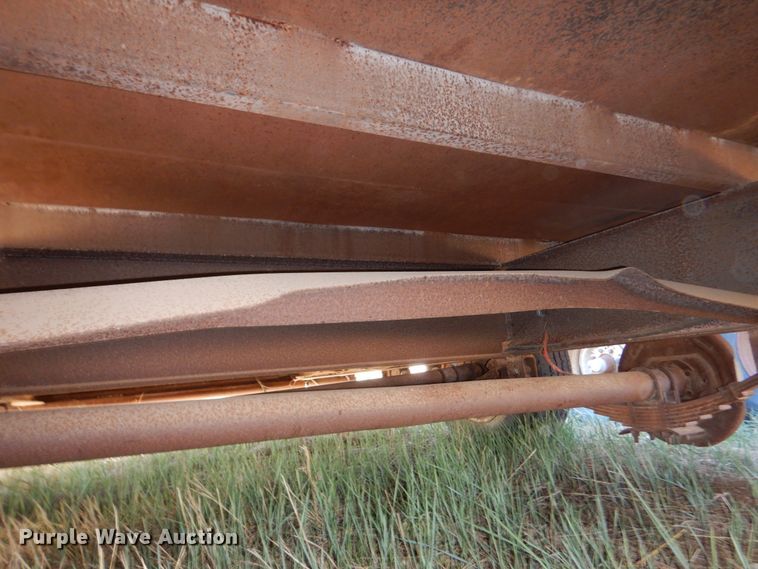 image for item IV9751 1981  shop built equipment trailer