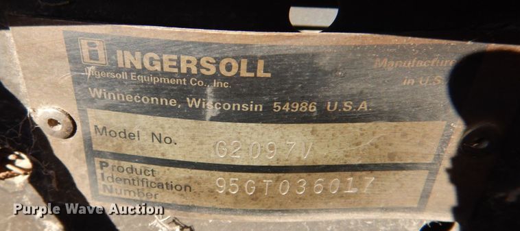 image for item IV9758 Grazer G2097V  ZTR lawn mower