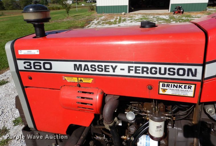 image for item JI9400 1988 Massey Ferguson 360  tractor