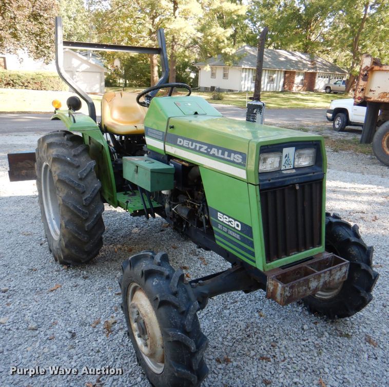 image for item JS9208 Deutz Allis 5230  MFWD tractor