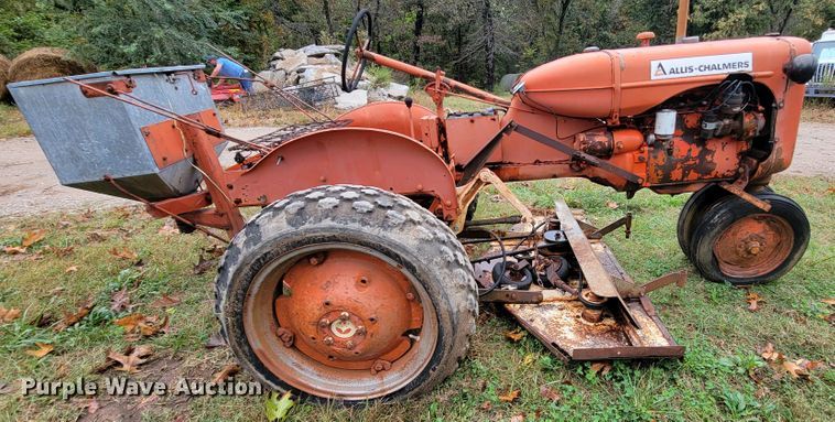 image for item KQ9186 1948 Allis Chalmers C  tractor