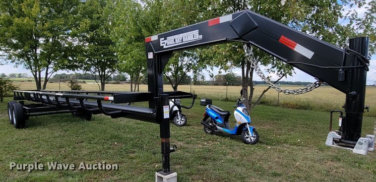 image for item KQ9197 EZ Haul  hay bale trailer