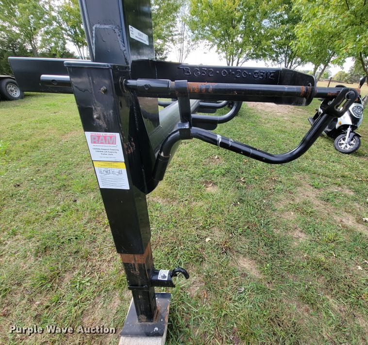 image for item KQ9197 EZ Haul  hay bale trailer