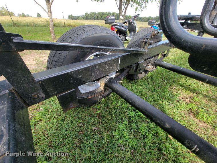 image for item KQ9197 EZ Haul  hay bale trailer