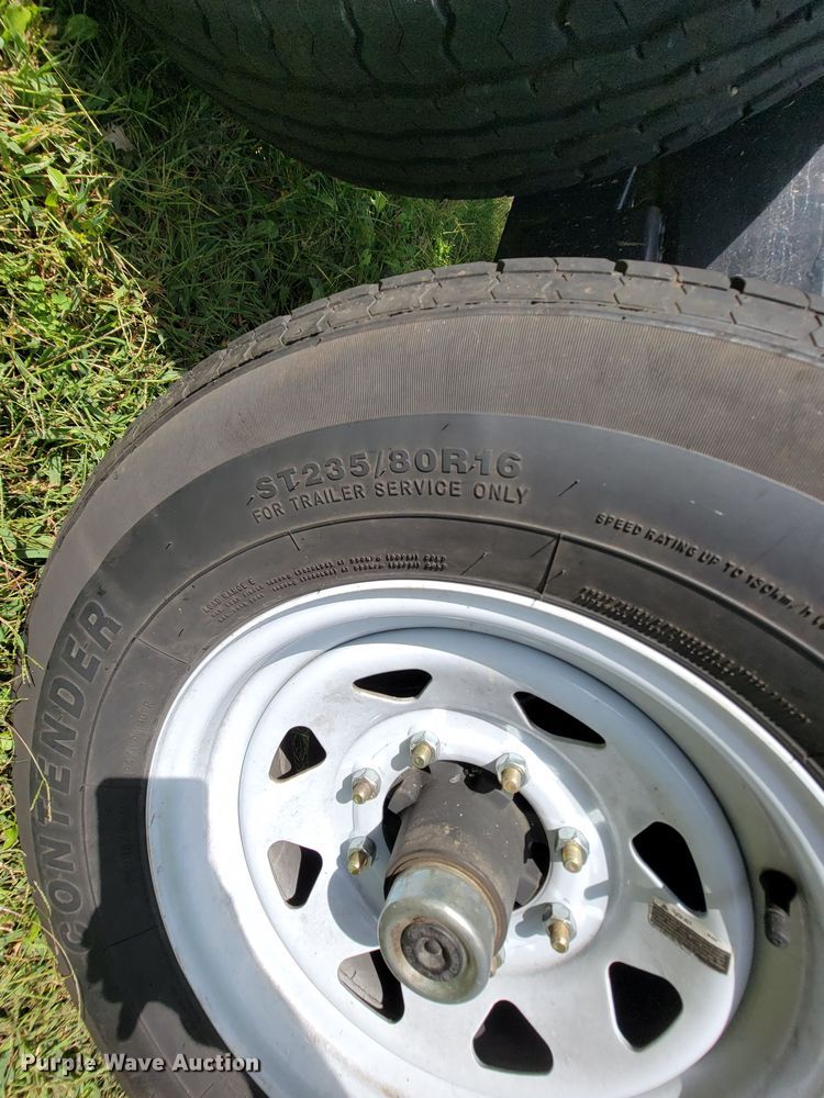 image for item KQ9197 EZ Haul  hay bale trailer