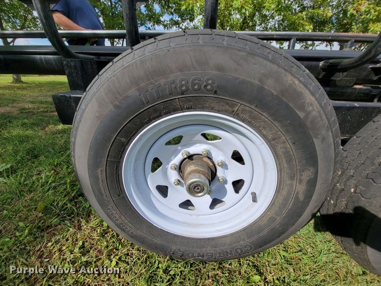 image for item KQ9197 EZ Haul  hay bale trailer