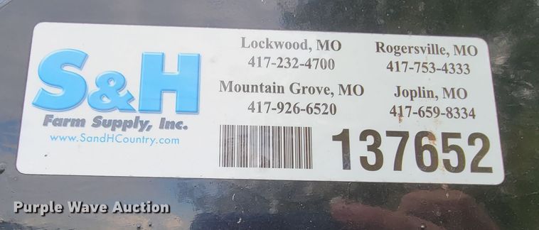 image for item KQ9197 EZ Haul  hay bale trailer