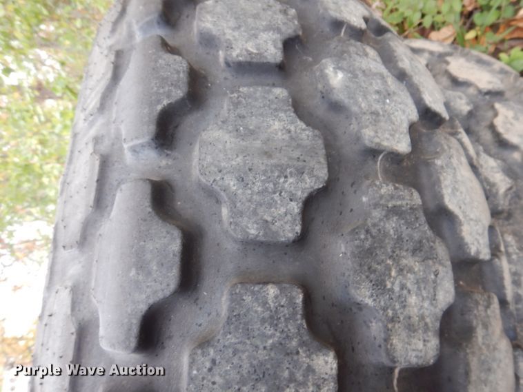 image for item KY9685 (2) Firestone 18.4-26 tires and wheels