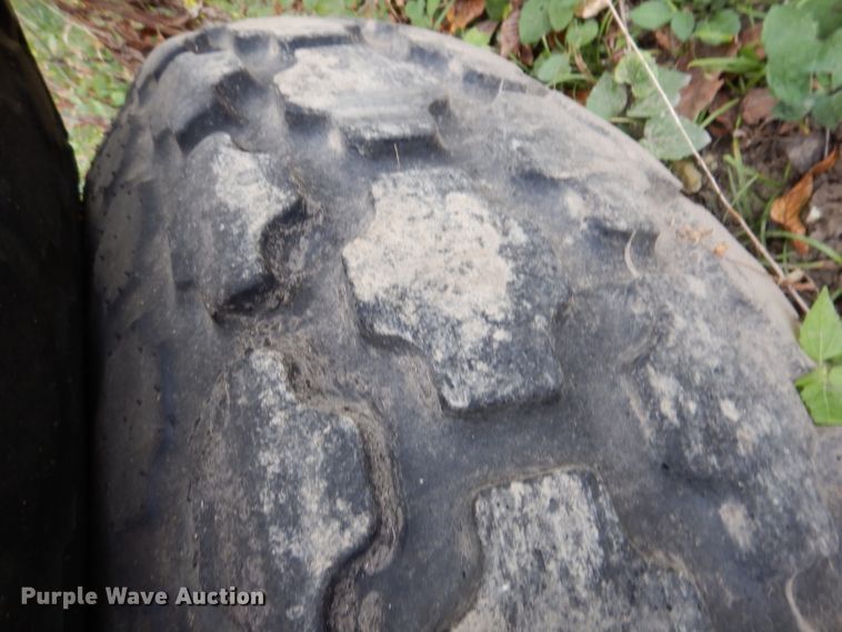 image for item KY9685 (2) Firestone 18.4-26 tires and wheels
