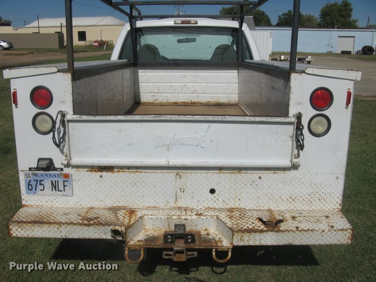 image for item DG5314 2008 Ford F250 Super Duty XL  utility bed pickup truck