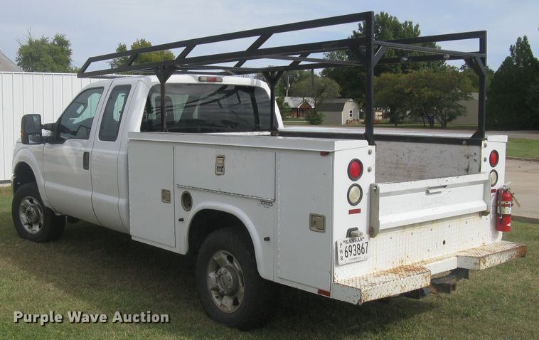 image for item DG5317 2012 Ford F250 Super Duty XL  SuperCab utility bed pickup truck