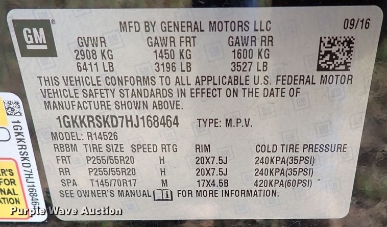 image for item DI5776 2017 GMC Acadia Limited  SUV