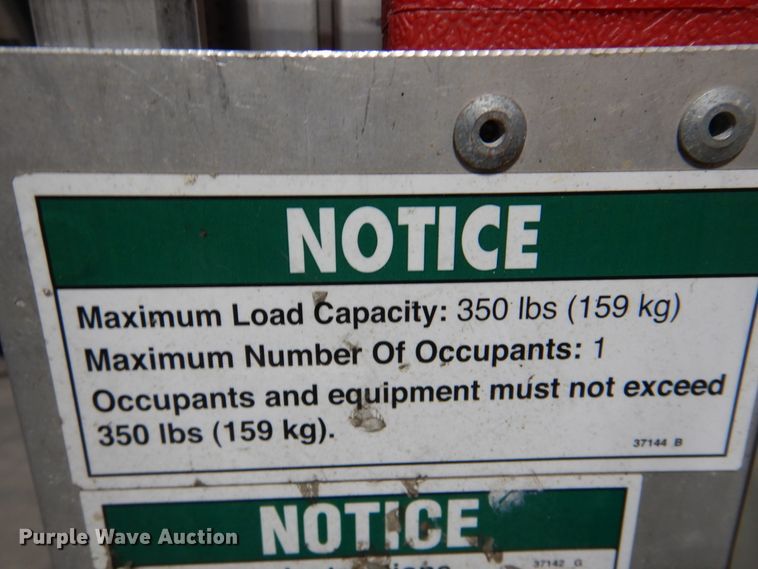 image for item DK1261 2007 Genie AWP-255  vertical lift