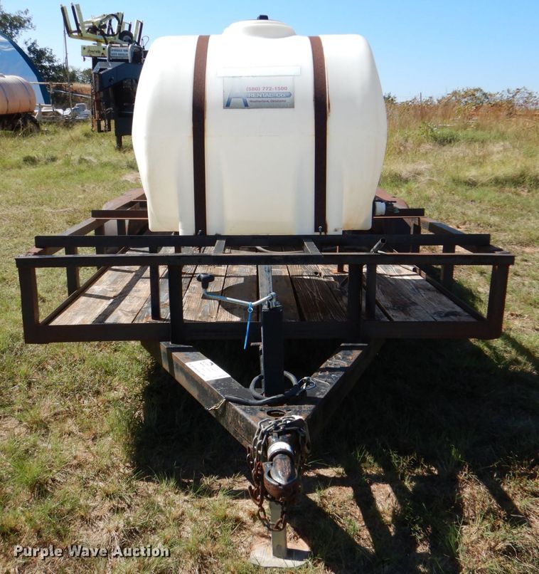 image for item DL0601 Shop built utility trailer