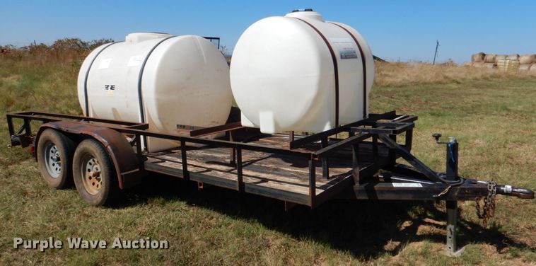 image for item DL0601 Shop built utility trailer