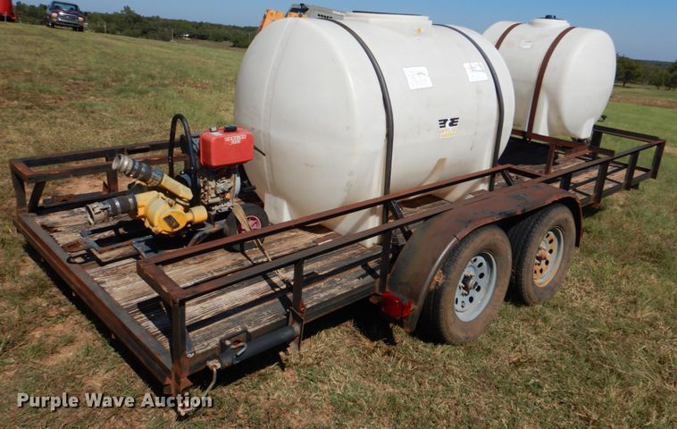 image for item DL0601 Shop built utility trailer