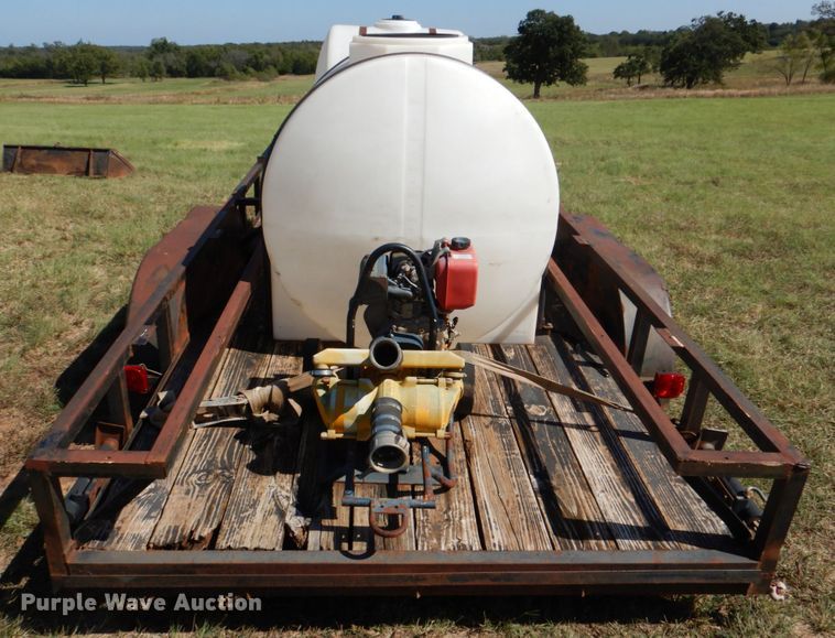 image for item DL0601 Shop built utility trailer