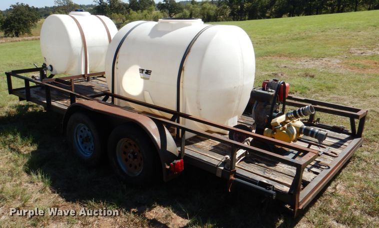 image for item DL0601 Shop built utility trailer
