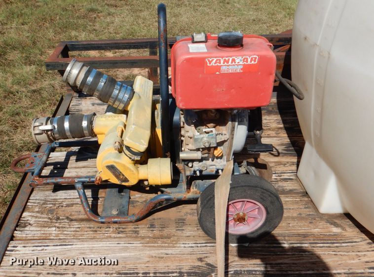 image for item DL0601 Shop built utility trailer