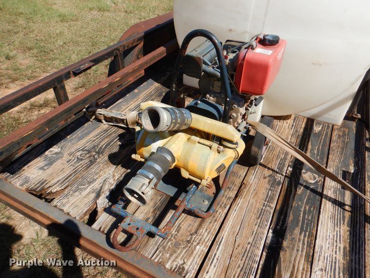 image for item DL0601 Shop built utility trailer