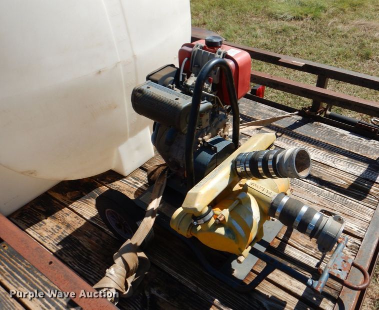 image for item DL0601 Shop built utility trailer