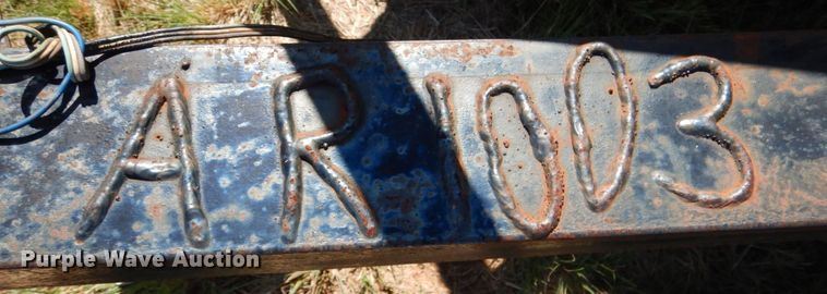 image for item DL0601 Shop built utility trailer