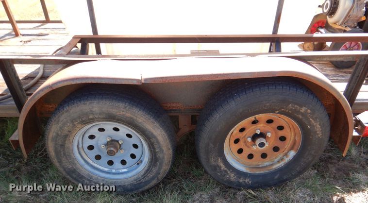 image for item DL0601 Shop built utility trailer