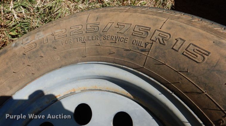 image for item DL0601 Shop built utility trailer