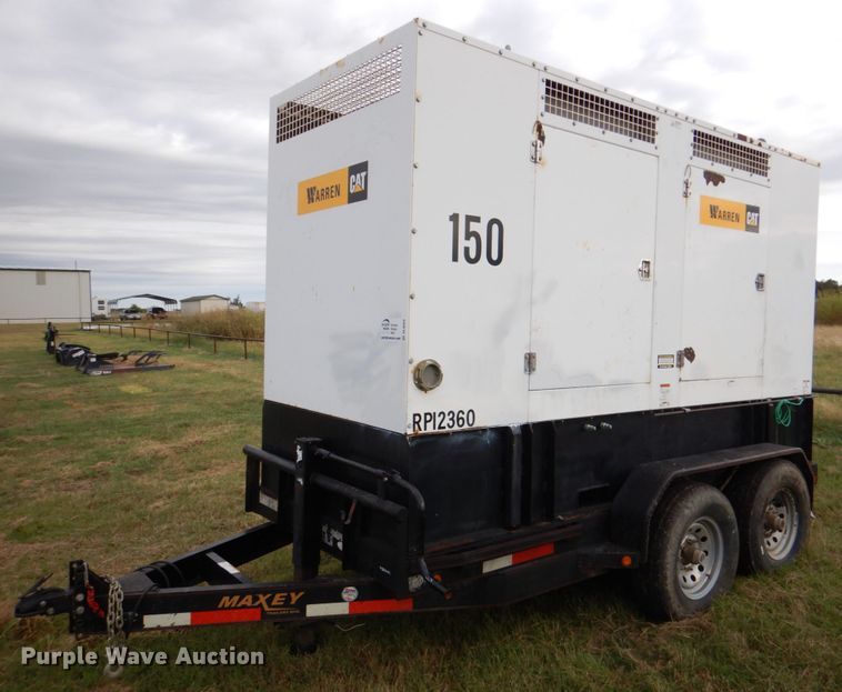 image for item DL0603 2013 Caterpillar NPS-150-T4I  generator